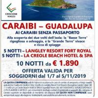 Viaggio Caraibi - Guadalupa a Ragusa